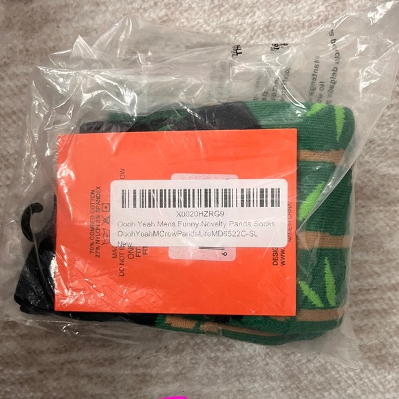 NWT Panda Life Crew Socks - Picture 3 of 3